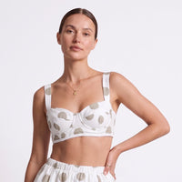 Capri bra polka dots