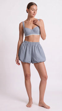 Capri shorts polka dots