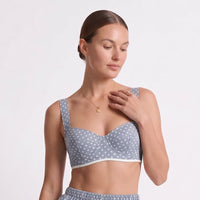 Capri bra polka dots