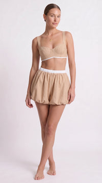 Capri shorts solid color