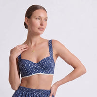 Capri bra polka dots