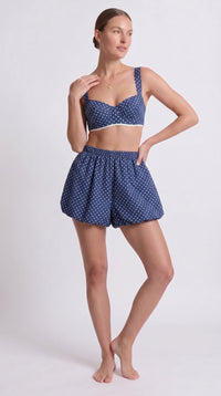 Capri shorts polka dots